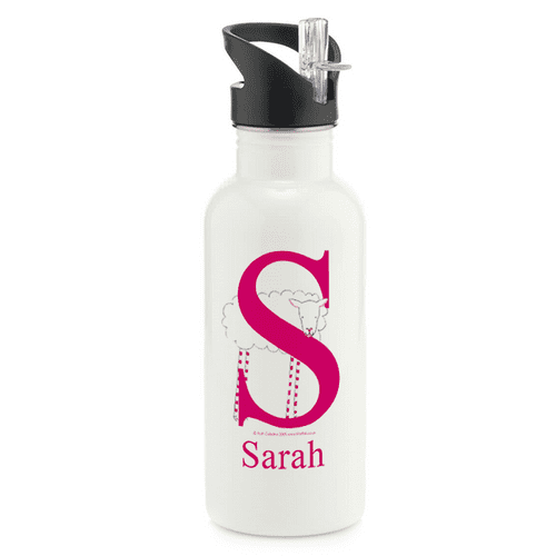 Personalised Stainless Steel Water Bottle - Baa Baa the Little Sheep