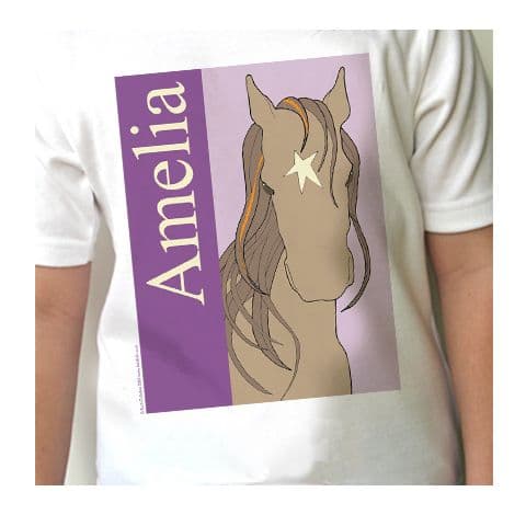Personalised Star the Little Pony T Shirt