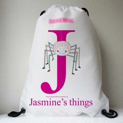 Personalised Swimming Bags - Incey the Little Spider