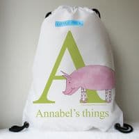 Personalised Swimming Bags | Personalised Childrens Gifts | Birthday Gifts | Oink the Little Pig | Little Folk