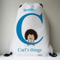 Personalised Swimming Bags | Birthday Gifts | Personalised Children's Gifts | Prickle the Little Hedgehog | Little Folk