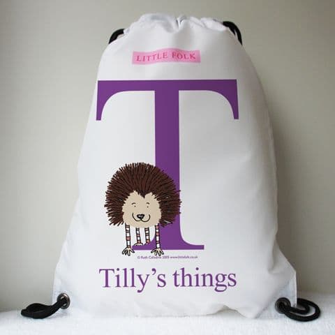 Personalised Swimming Bags - Prickle the Little Hedgehog