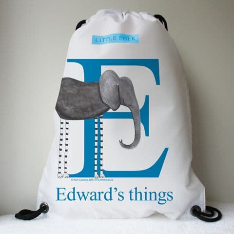 Personalised Swimming Bags - Squirt the Little Elephant