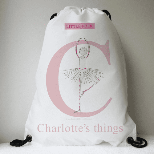 Personalised Swimming & Ballet Bags - Twirl the Little Ballerina