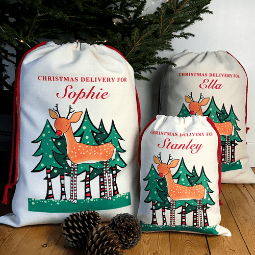 Premium Personalised Santa Sack - Large