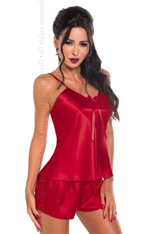Aria Satin Babydoll set