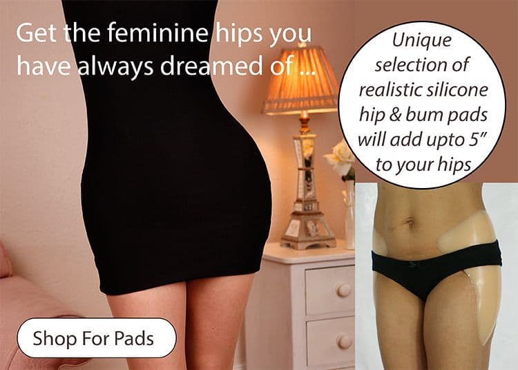 Silicone Hip Pads for crossdressing