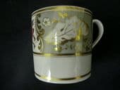 Bloor DERBY coffee can gilt /floral