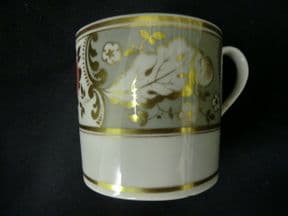 Bloor DERBY coffee can gilt /floral