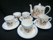CAREWORN PARAGON Star China part Childs tea set - nursery ware