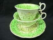 Early Victorian tea & coffee trio c1845 - GRAINGER?