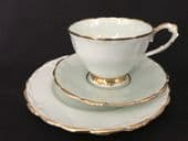 Elegant Paragon tea trio- pale mint green