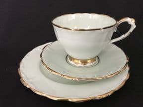 Elegant Paragon tea trio- pale mint green