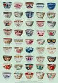 Gift wrap/poster Early English teabowls
