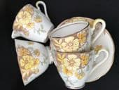 Gladstone china espresso set for two - DECO