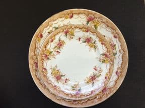 Imari style sandwich set for six