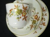 Lovely Victorian hand painted trio