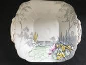 Melba serving plate - Country garden