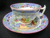 NOT FOR SALE Rathbone London shaped cup & saucer c1810+