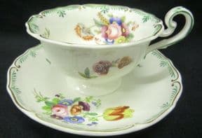 NOT FOR SALE Regency / Victorian tea cup & saucer - Coalport?