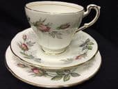 Paragon china 'BRIDAL ROSE' tea trio