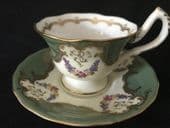 Royal Worcester espresso coffee cup and saucer