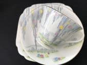 Salisbury China art deco tea trio