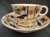 SOLD Chamberlain WORCESTER cup & saucer c1815
