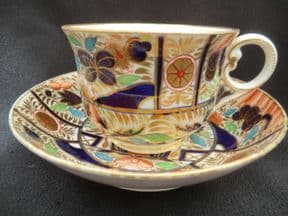 SOLD Chamberlain WORCESTER cup & saucer c1815
