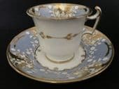 SOLD COALPORT coffee cup & saucer c1810