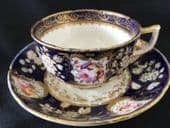 SOLD COALPORT New embossed shape cup & saucer