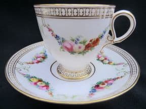 SOLD COPELAND Mid Victorian cup & saucer