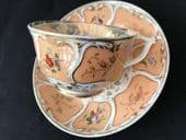SOLD Derby Bloor period tea cup & saucer c1830