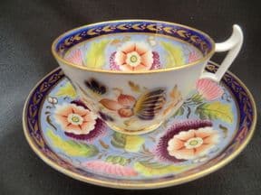 SOLD London shaped cup & saucer
