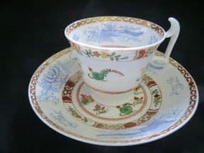 Spode Early cup & saucer London shape