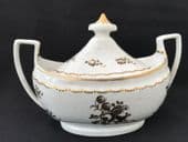 SOLD -Worcester - Chamberlain - sugar pot /sucrier pattern 258