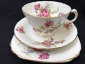 Sutherland china FLORAL tea trio