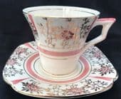 Tams ware Espresso Cup & saucer ART DECO