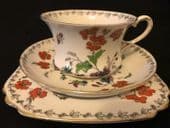 Tuscan Art Deco tea trio