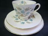 Tuscan china 'Blue Star; tea trio
