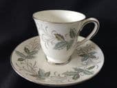 Tuscan china Rondelay espresso cup & saucer