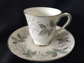 Tuscan china Rondelay espresso cup & saucer