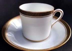 Vintage CAULDON espresso coffee can & saucer