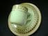 William Brownfield celadon tea trio