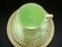 William Brownfield celadon tea trio