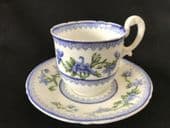 Worcester small coffee cup & saucer
