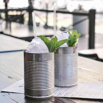 Tin Can Cocktail Cups - Box of 12
