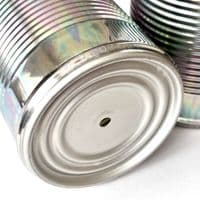 Wedding Car Tin Cans – Box of 12 | Just Married Car Decoration UK