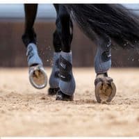 LeMieux Carbon Mesh Wrap Brush Boot - Musk