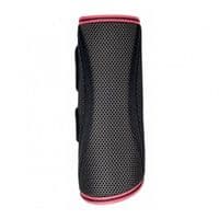 LeMieux Carbon Mesh Wrap Brush Boots - Papaya